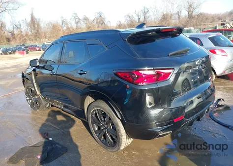 2022 Chevrolet Blazer Awd Rs из США, поврежденный, VIN 3GNKBKRS2NS148614